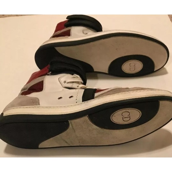 Dior Homme Men Hightop Sz 10 - Picture 2 of 4